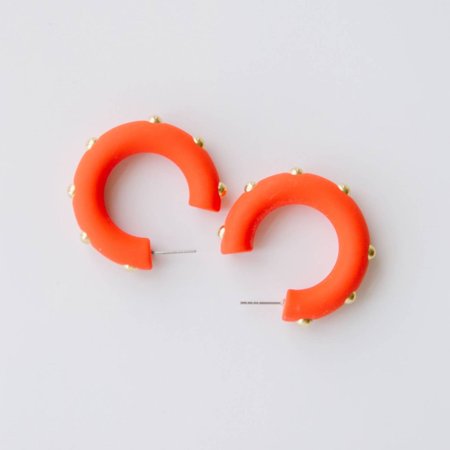 Earrings Candace Medium Orange
