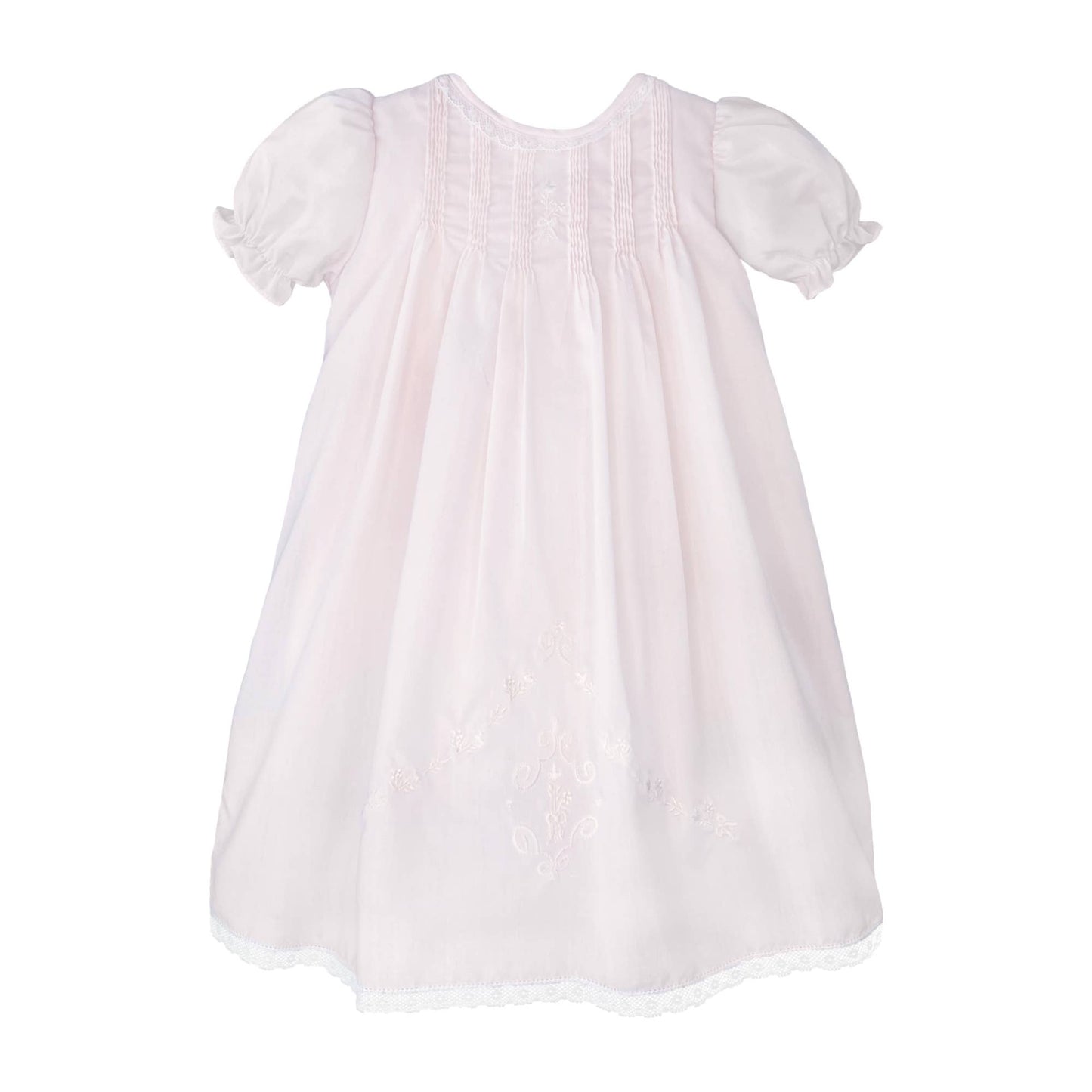 Heirloom Lace Hand Embroidered Daygown