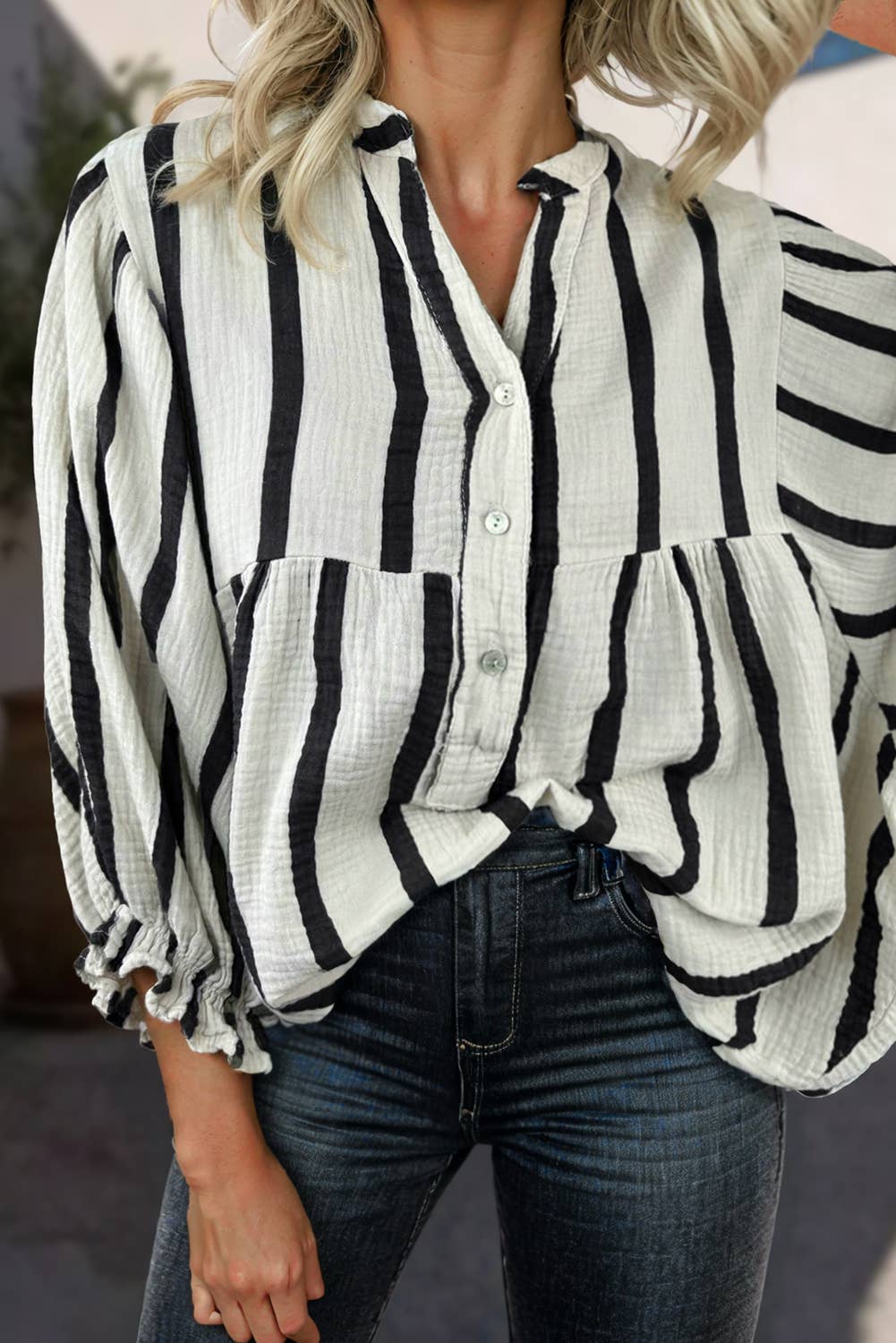 Blue Button Down