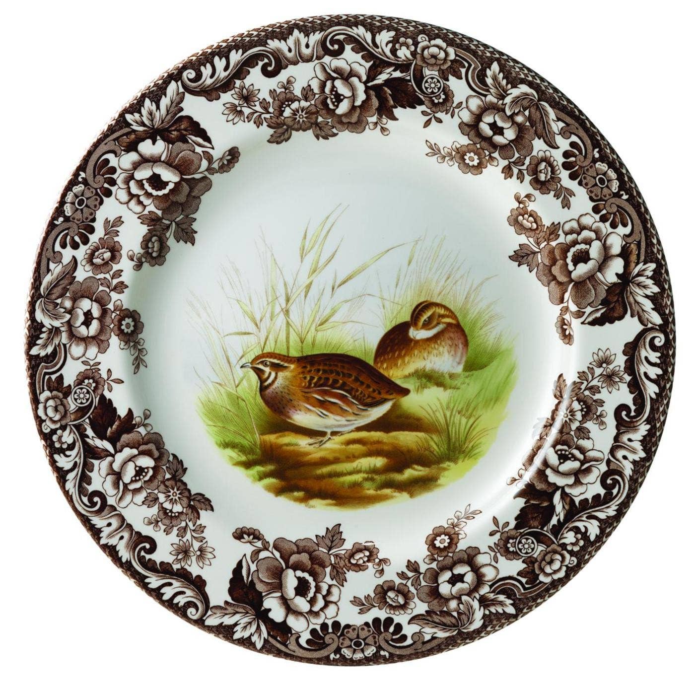 Spode Woodland Dinner Plate- Quail