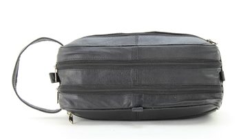 Double Zipper Shaving Bag