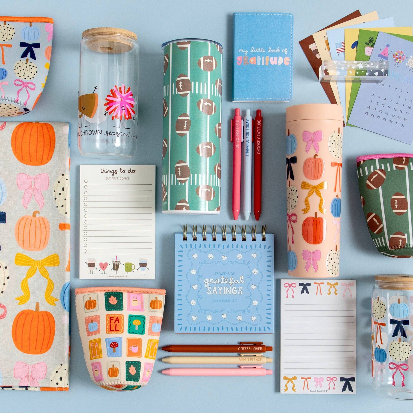 52 Weeks Of Grateful Sayings - Desk Flip Calendar