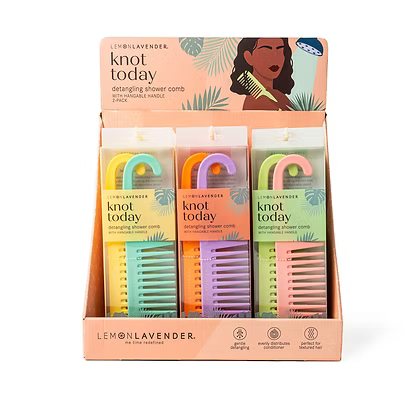 Lemon Lavender "Knot Today" Detangling Shower Comb