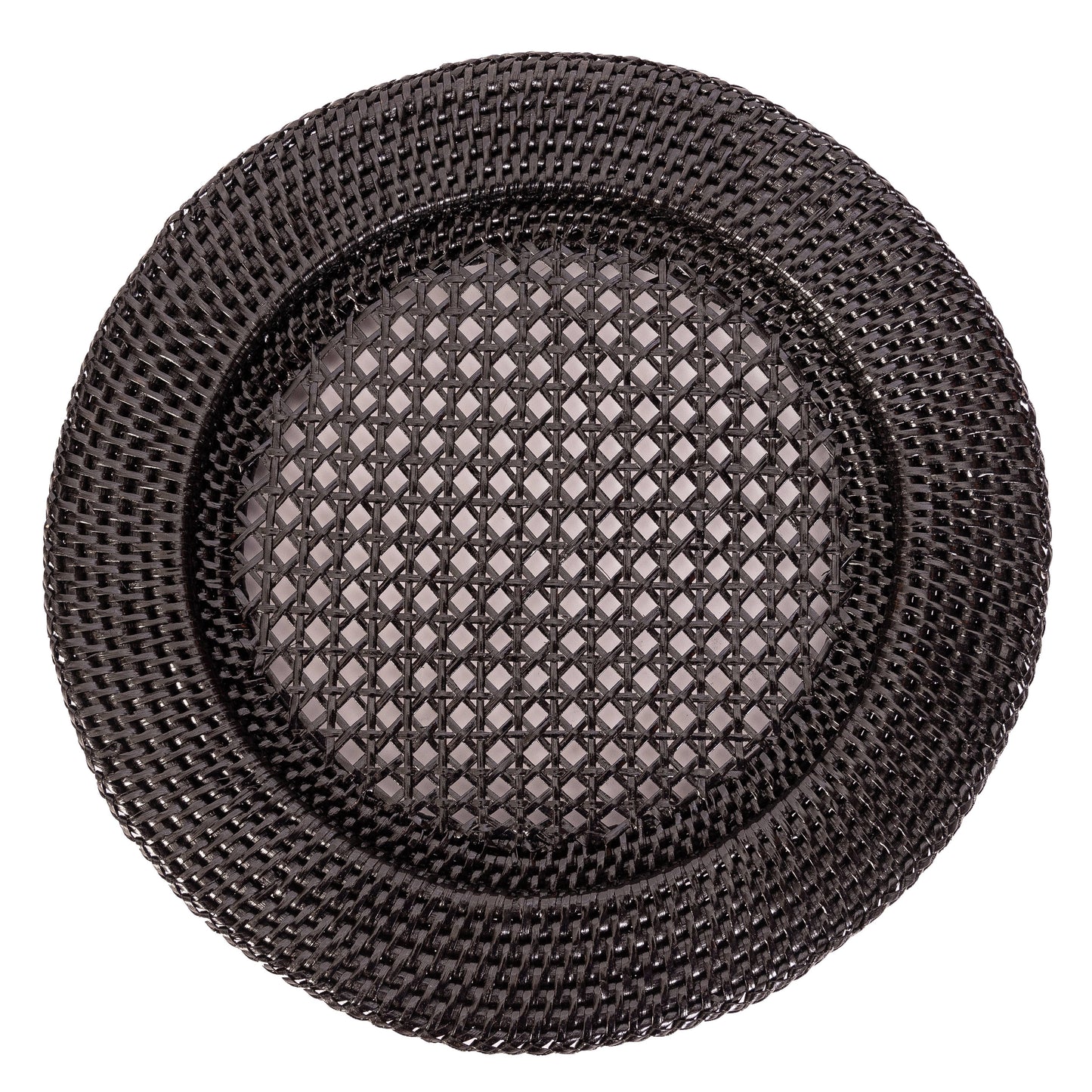 Rattan Open Weave Charger