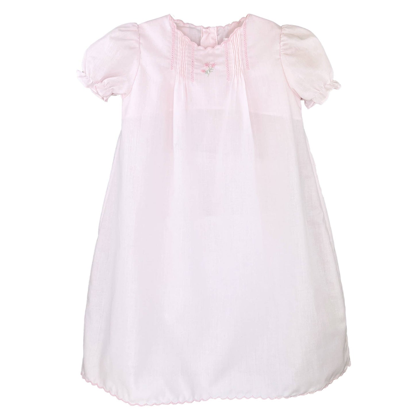 Flower Embroidered Heirloom Daygown