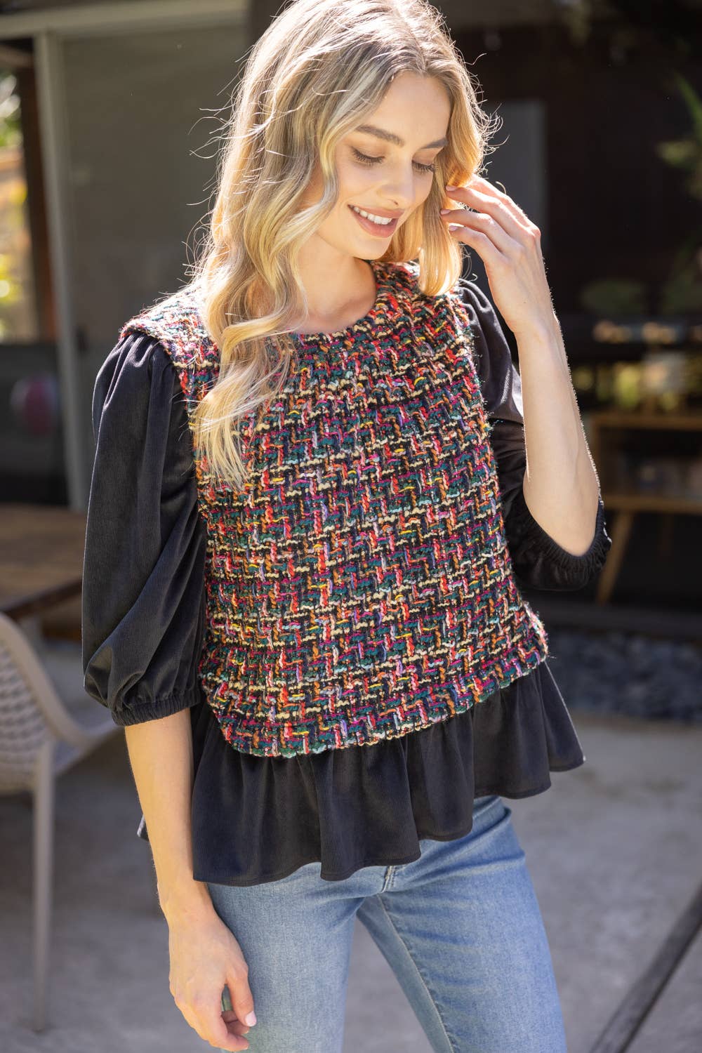 Tweed Top