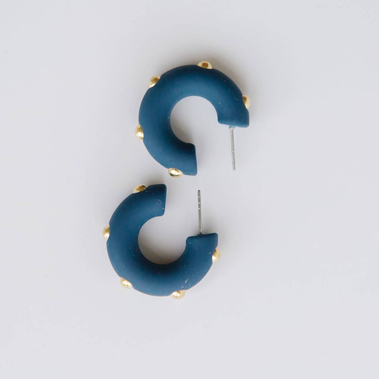 Earrings Candace Small Navy