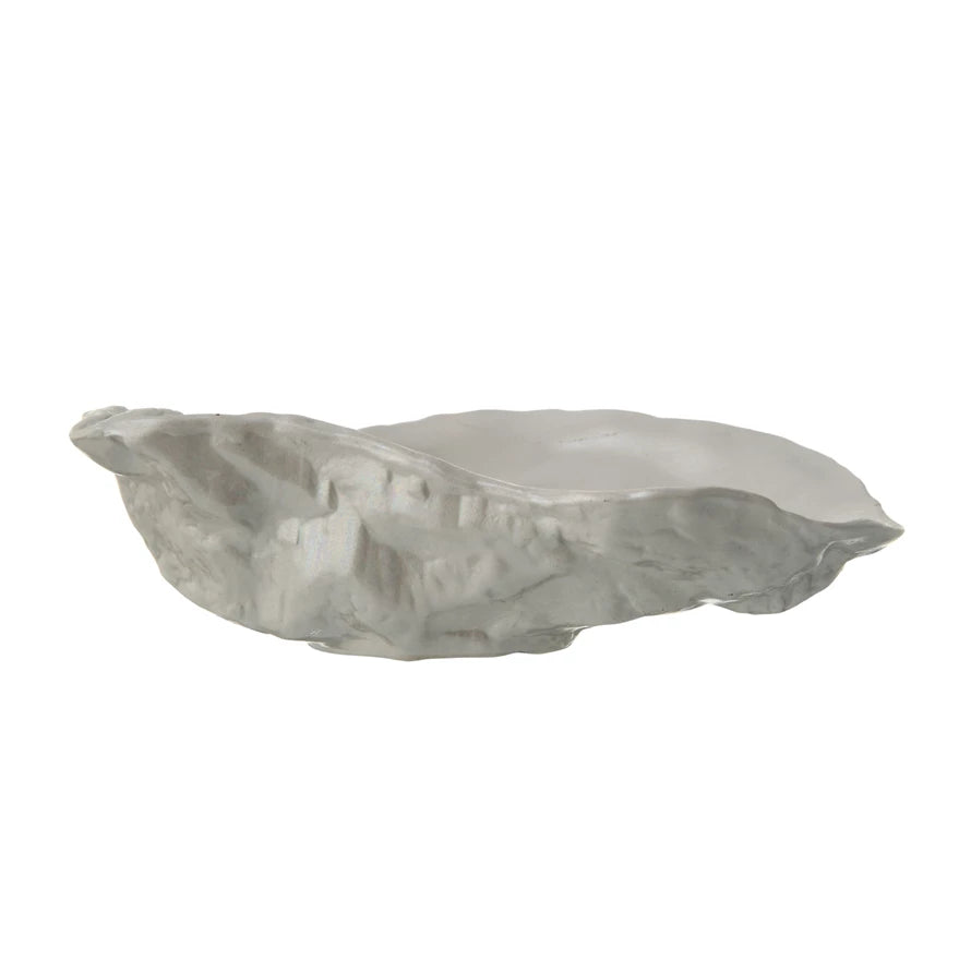 Oyster Dish with Iridescent Finish