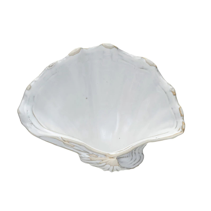 White Shell Bowl