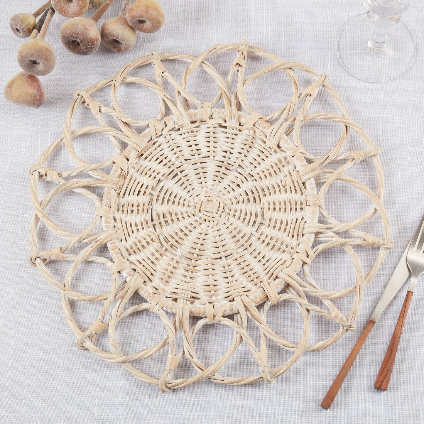 Twisted Rattan Placemat