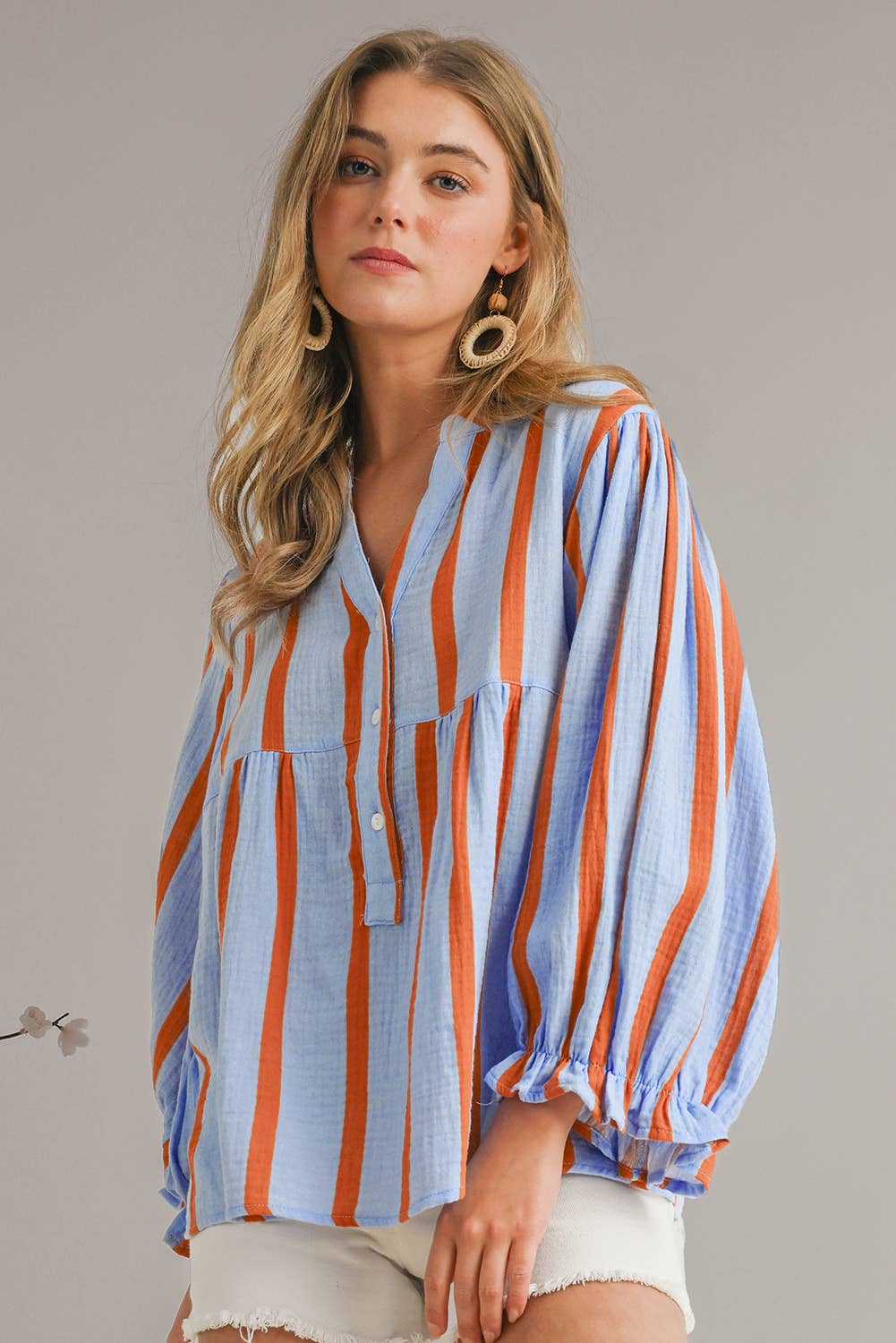Blue Button Down