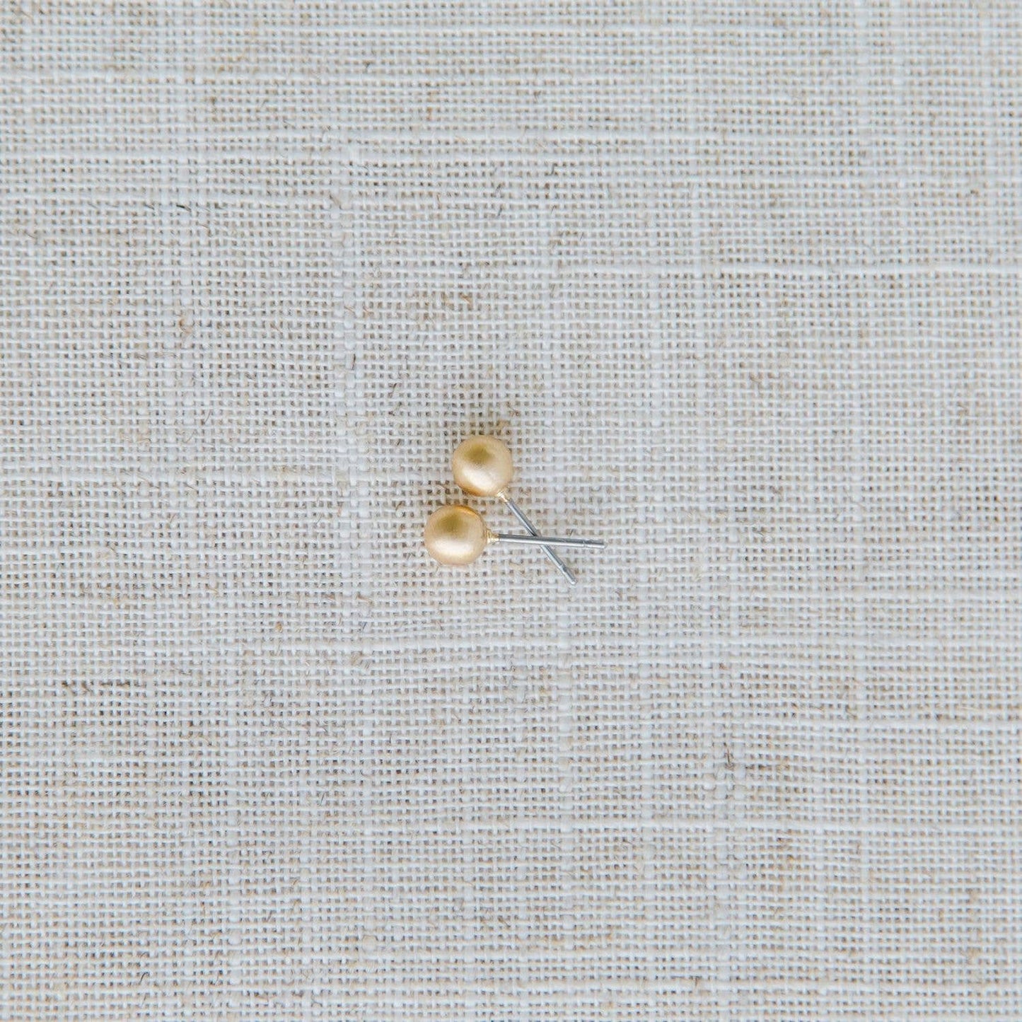 Earrings Grenada Brushed Gold Small