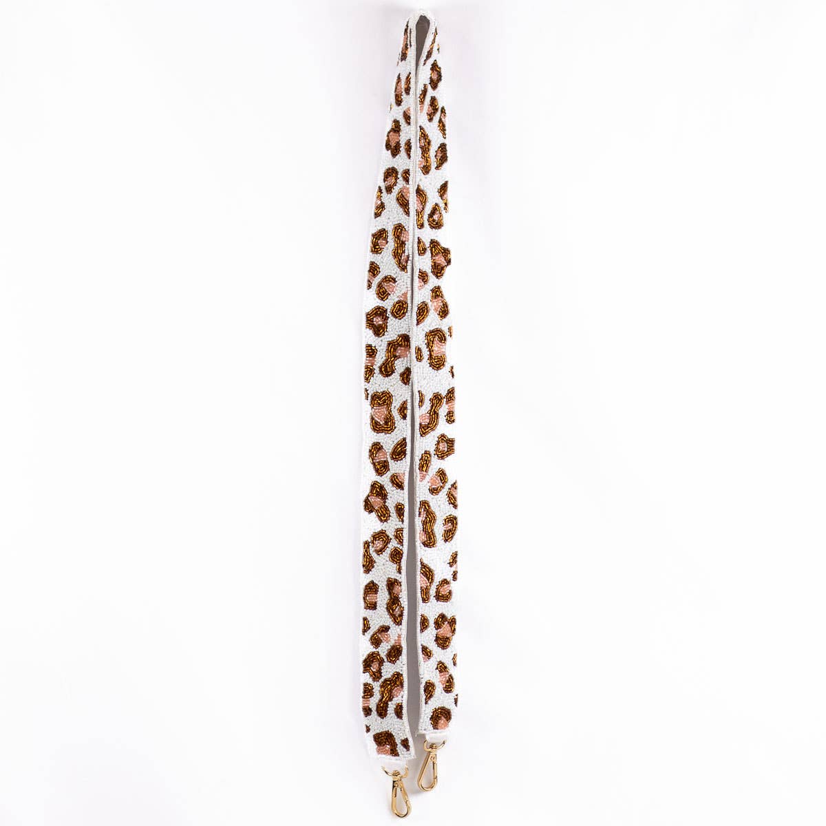 Leopard Beaded Purse Strap