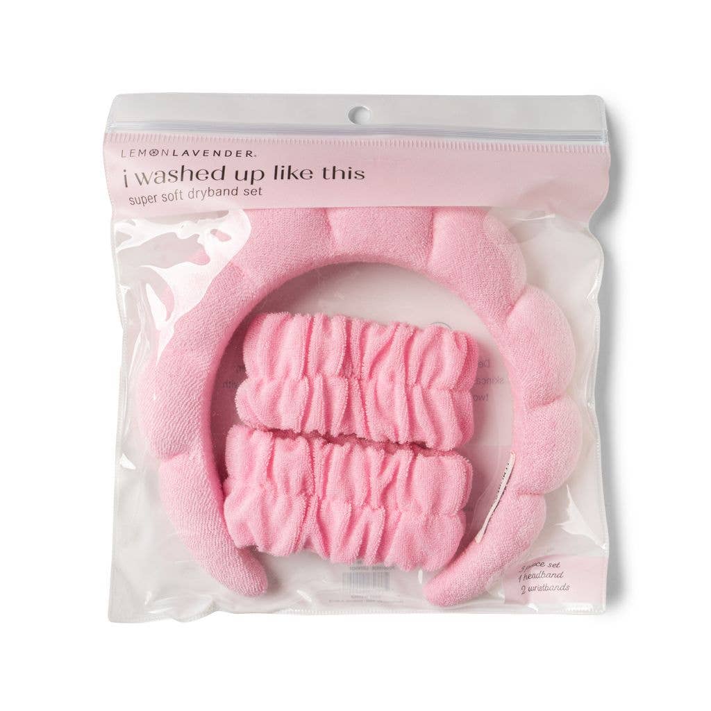 Skincare Headband + Wristbands