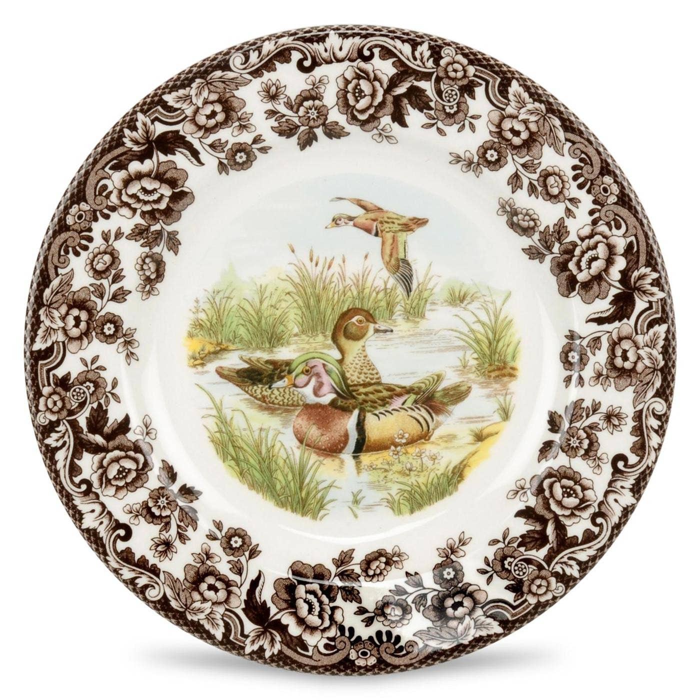 Spode Woodland Dinner Plate- Wood Duck