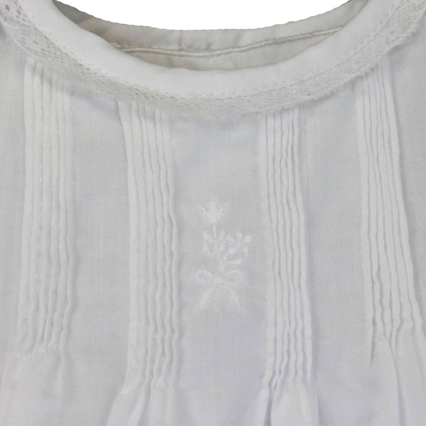 Heirloom Lace Hand Embroidered Daygown