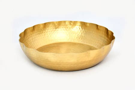 Gold Ham Round Bowl