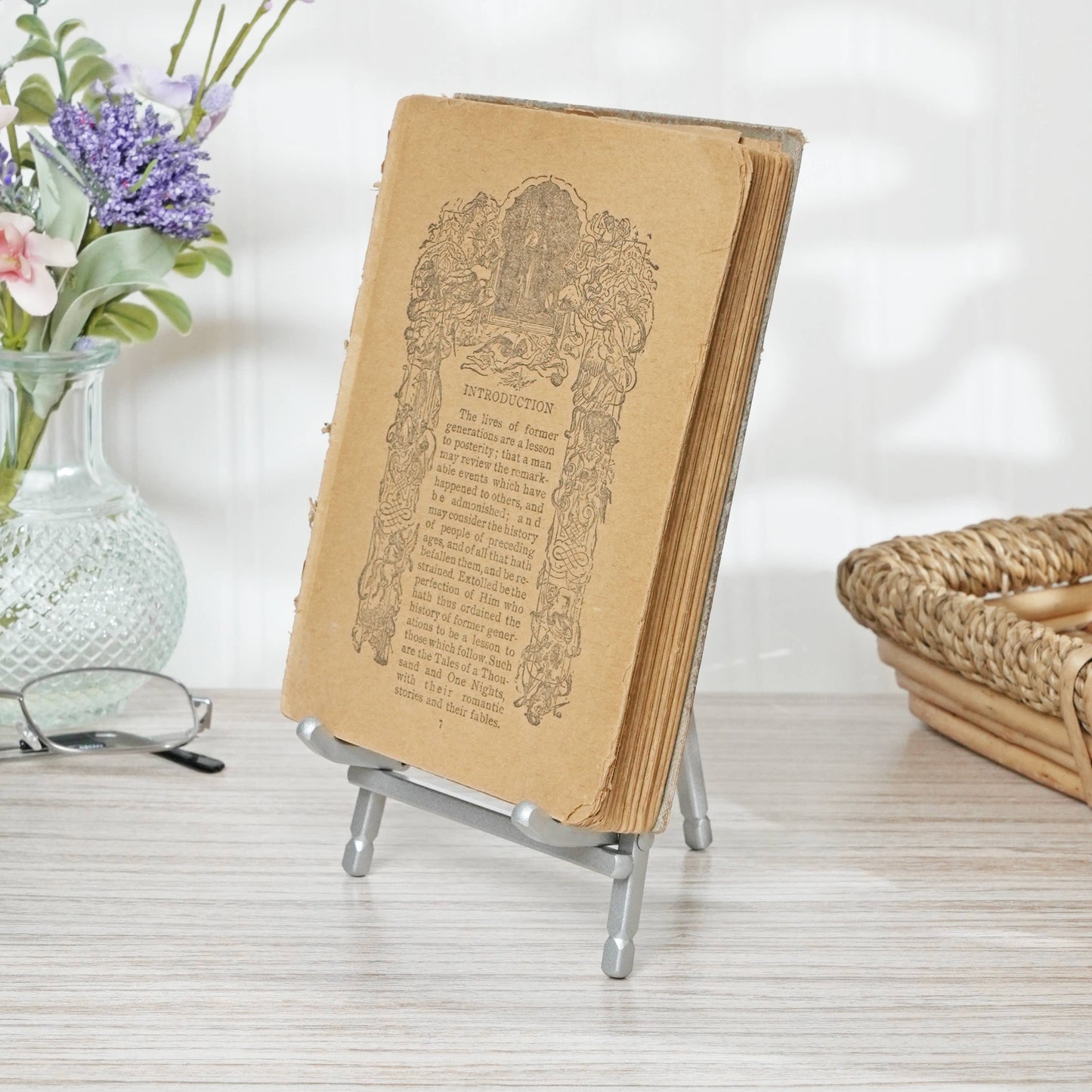 Bard's Satin Metal Easel Small
