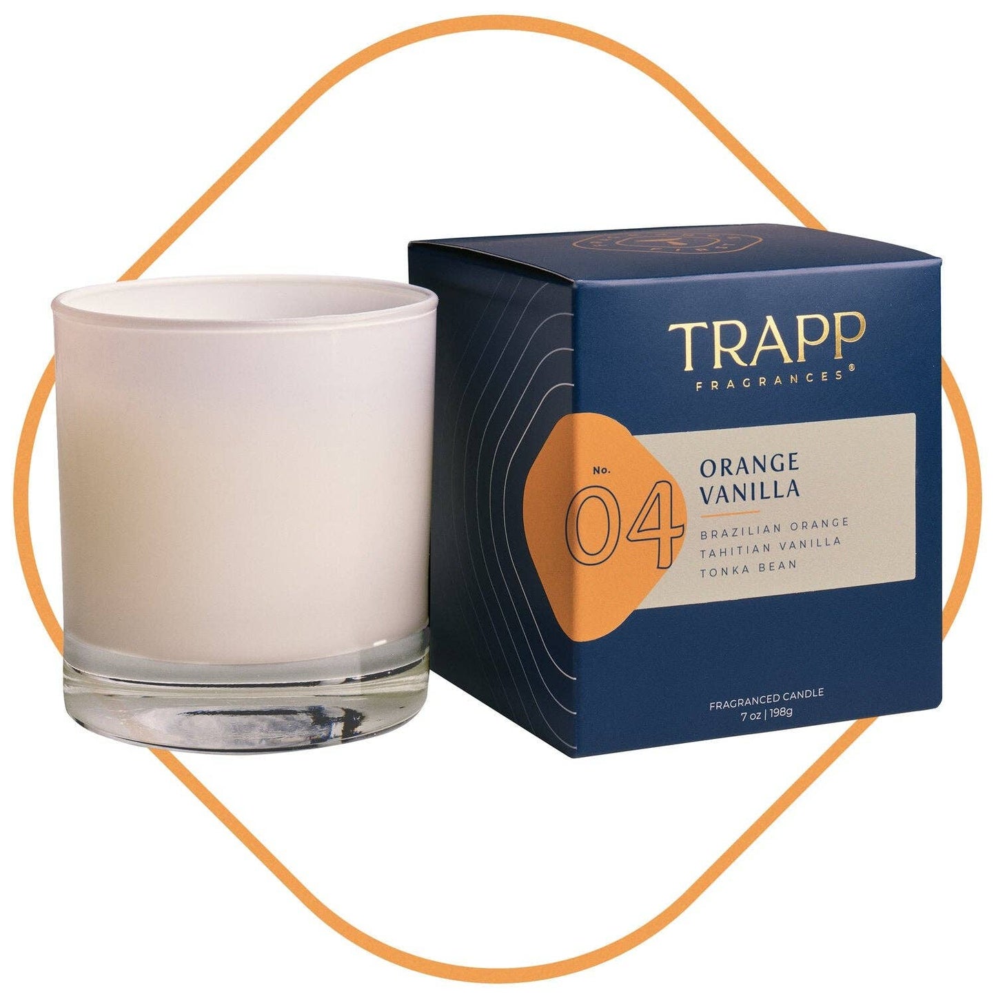 No. 04 Orange Vanilla 7 oz. Candle in Signature Box