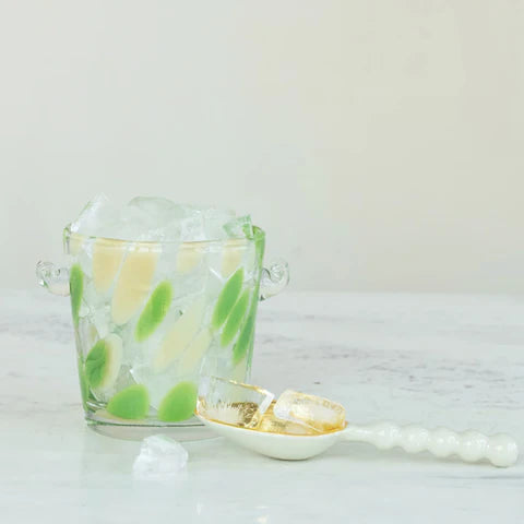 Enameled Ice Scoop with Ball Handle