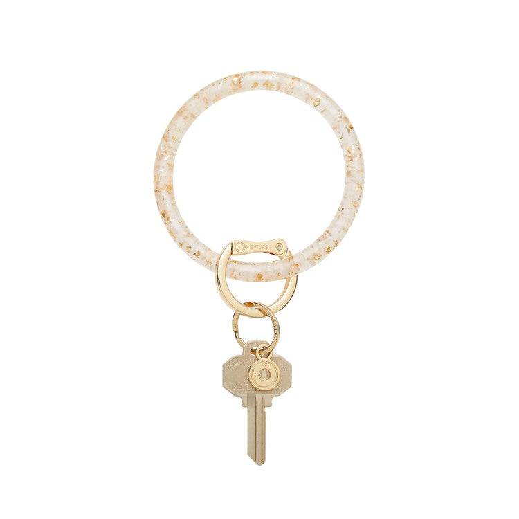 Resin Big O Key Ring-24K Resin