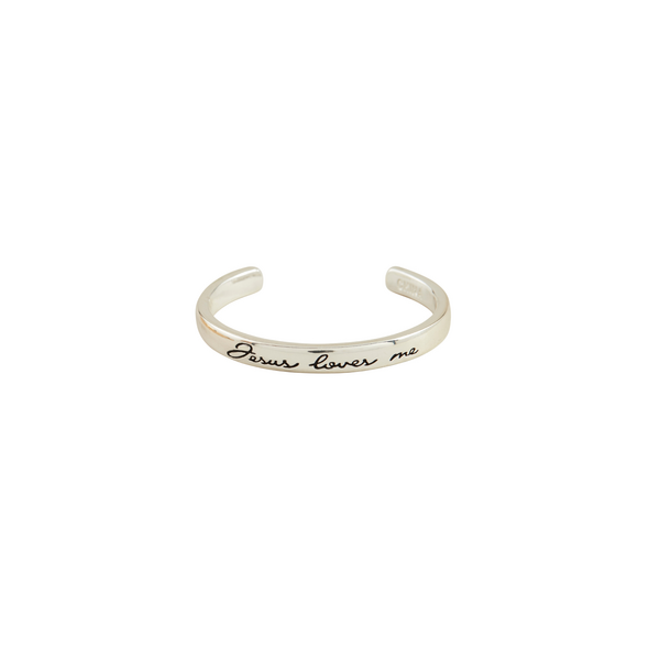 Jesus Loves Me Baby Cuff