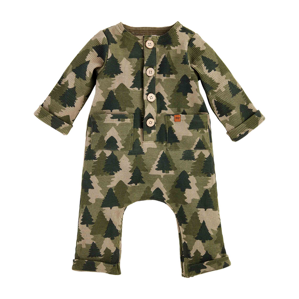 Christmas Tree Camo Baby Bodysuit