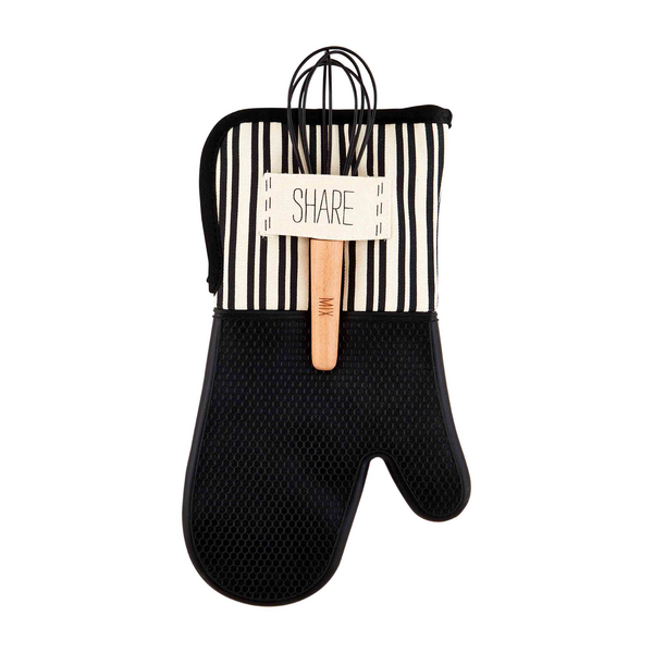Share Oven Mitt and Utensil Set