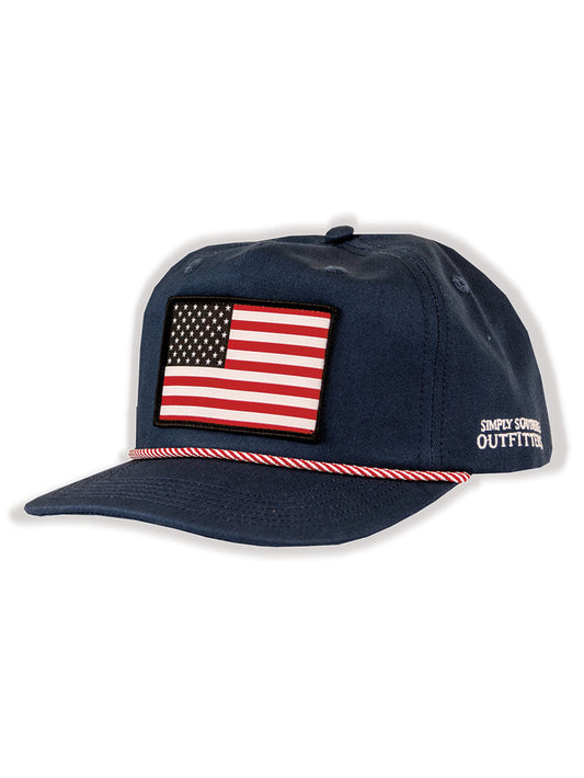Simply Southern Blue Flag Hat