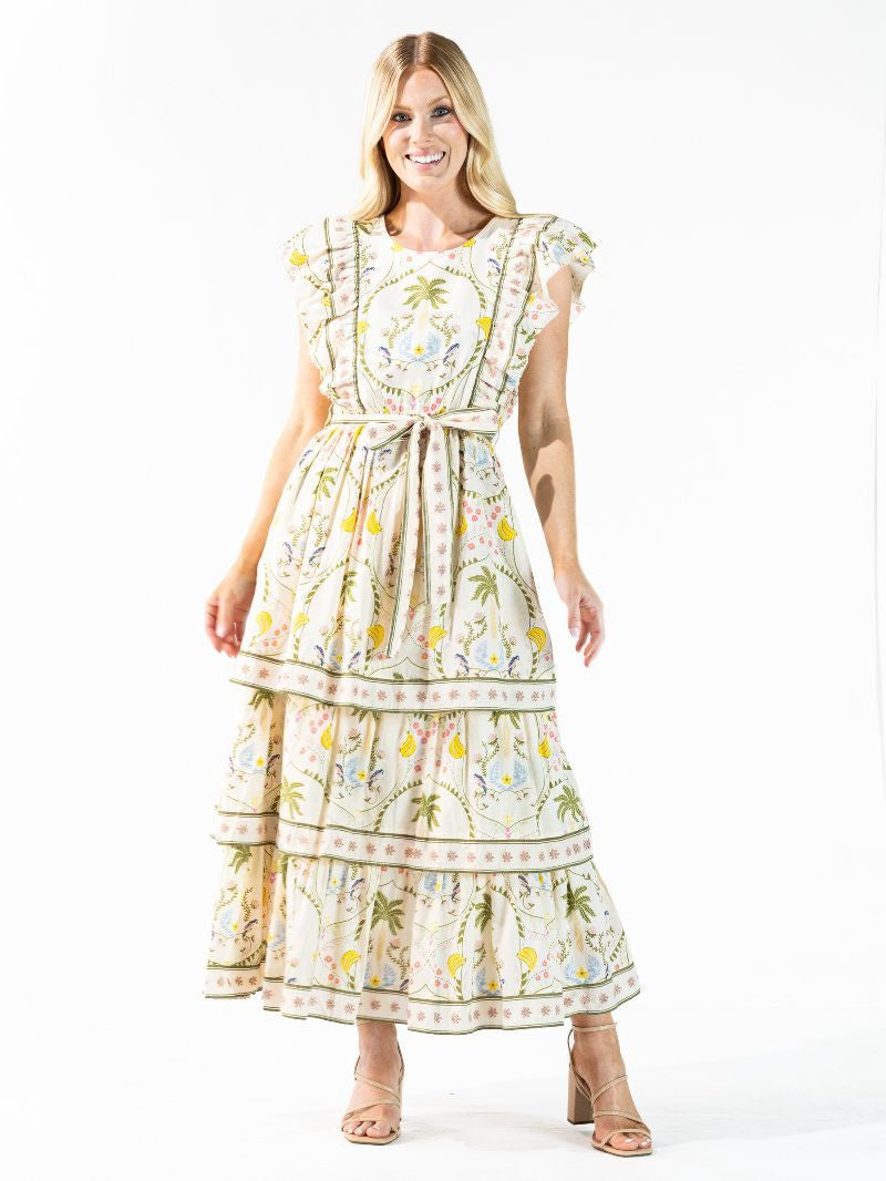Simply Southern Cabana Tiered Dress