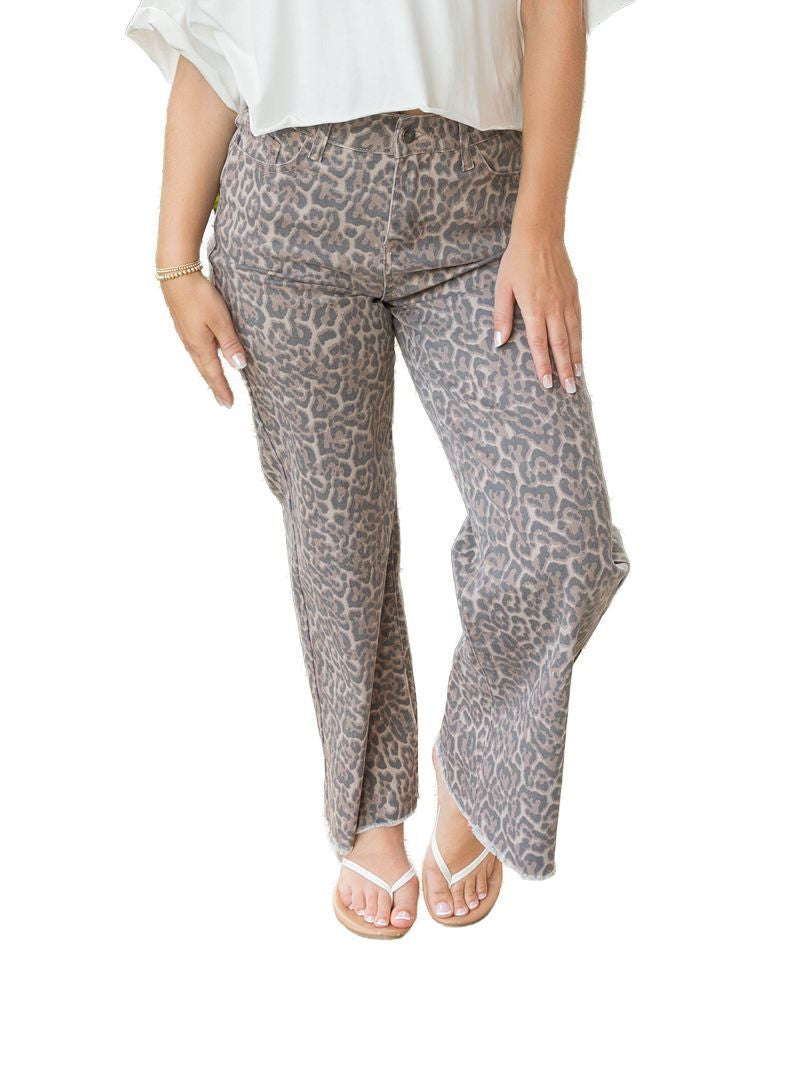 Simply Southern Leopard Jeans