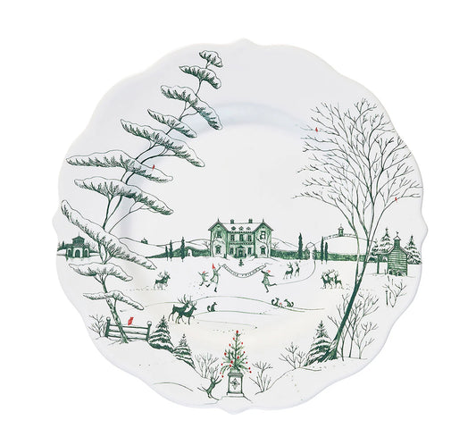 COUNTRY ESTATE

Winter Frolic Dinner Plate - Evergreen