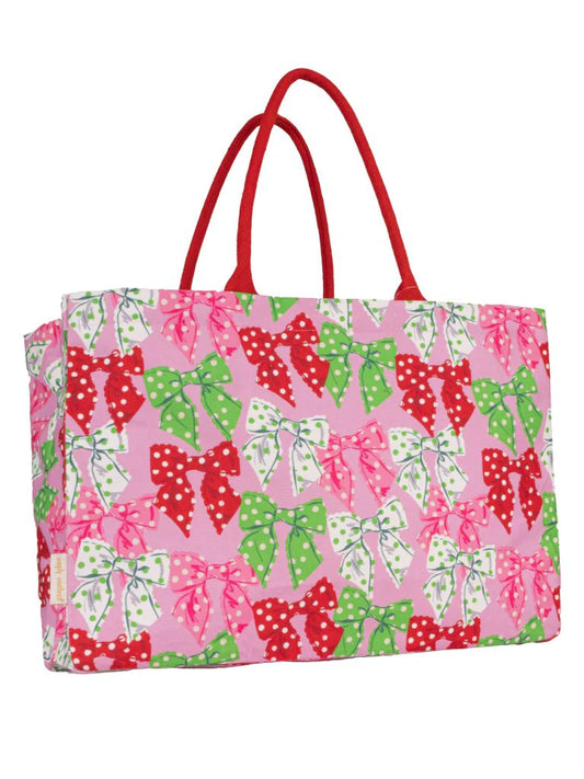 Simply Southern Holiday Tote Bag