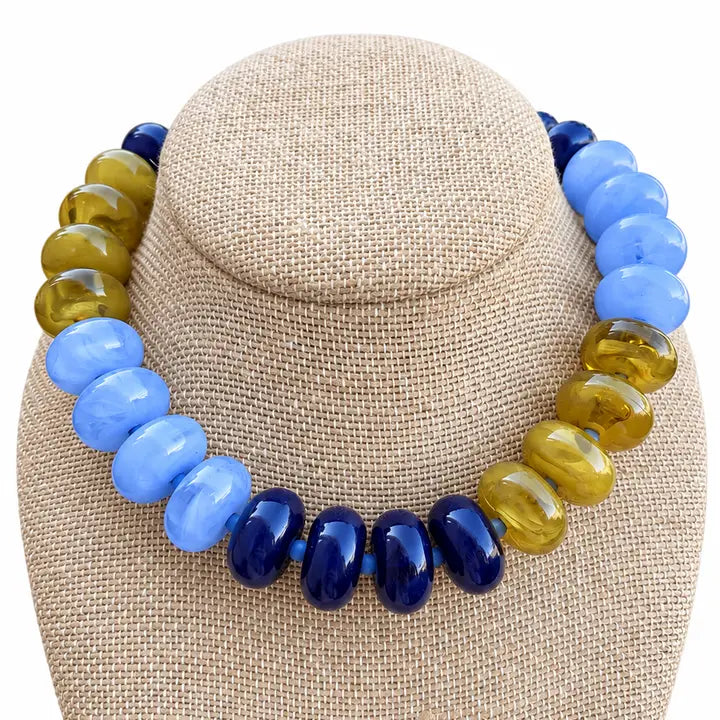 The Blue Willow Statement Necklace