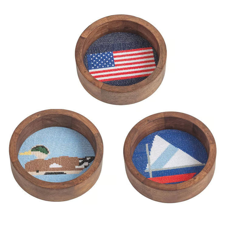 Needlepoint Coasters