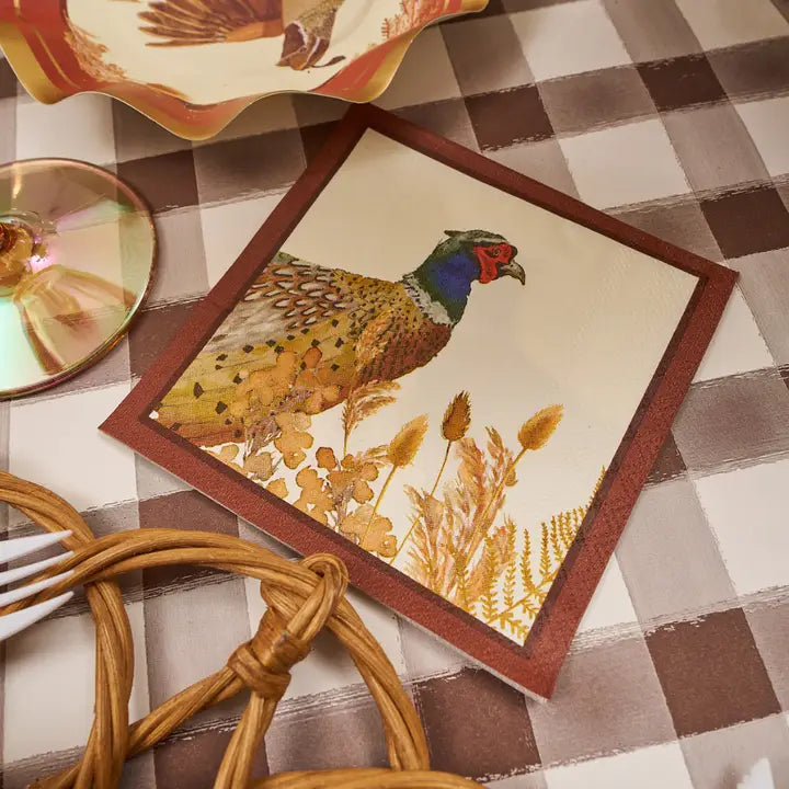 Woodland Harvest Cocktail Napkins