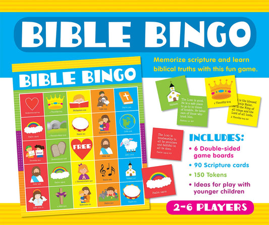 Bible Bingo Board Game