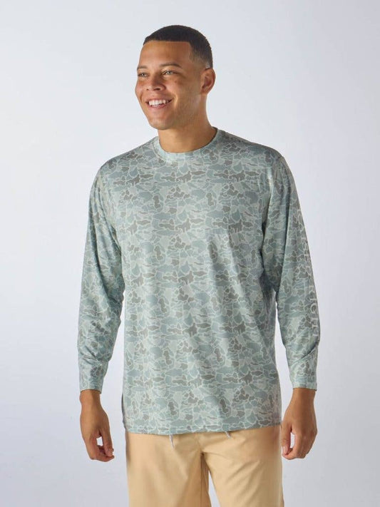 Mens Sport Long Sleeve Camo