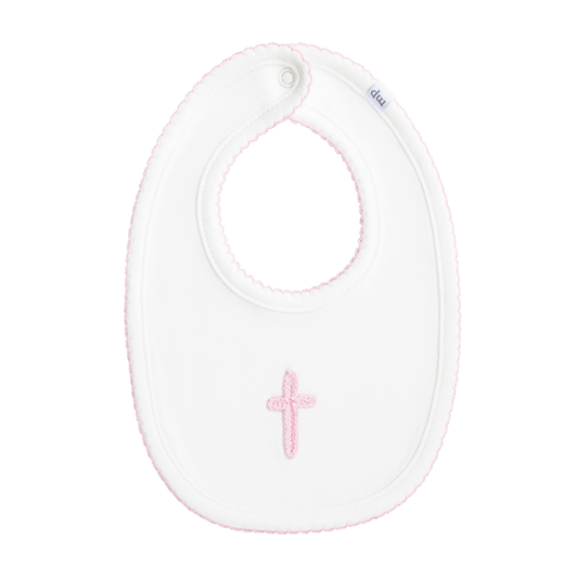 Baby Crochet Cross Bibs