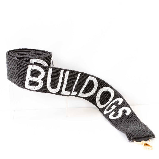 Bulldogs Beaded Purse Strap