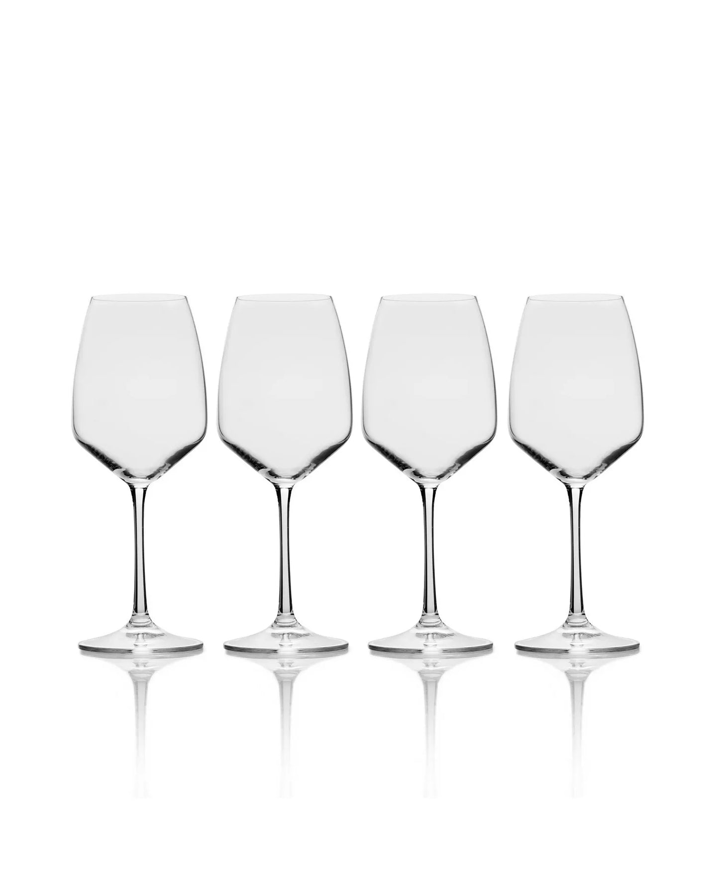 Mikasa Lana Balloon Red Wine Glasses Set of 4