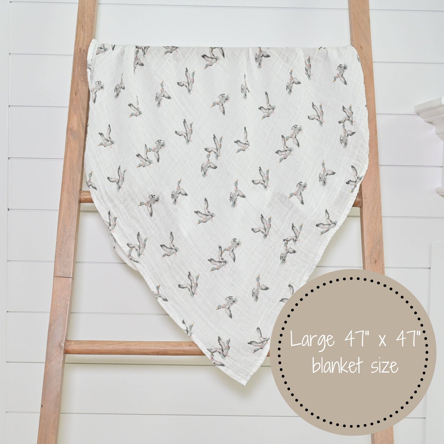 Ducks Swaddle Blanket
