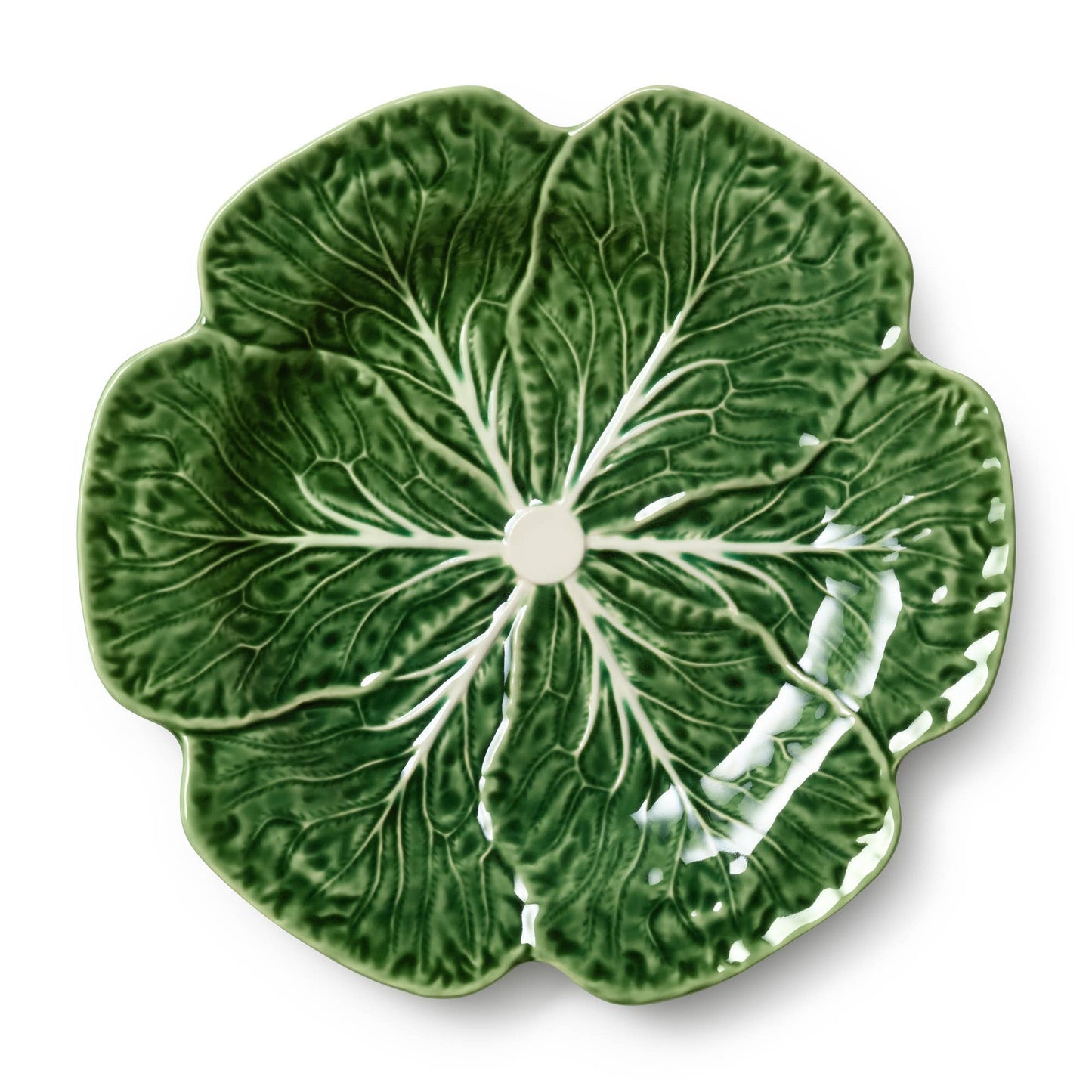 Le Jardin Cabbage 3-D Dinner Plate 11in
