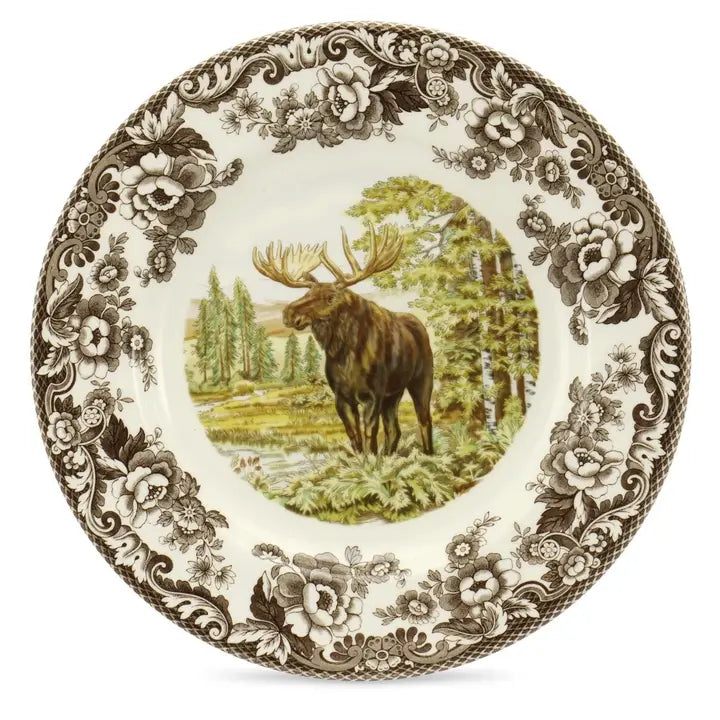 Spode Woodland Dinner Plates