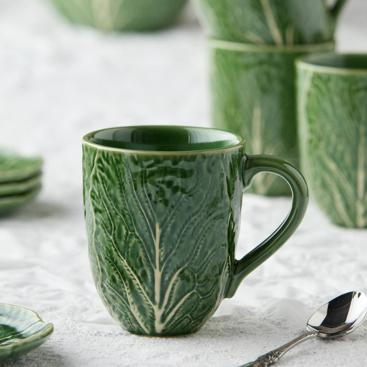 Le Jardin Cabbage 3-D Mug