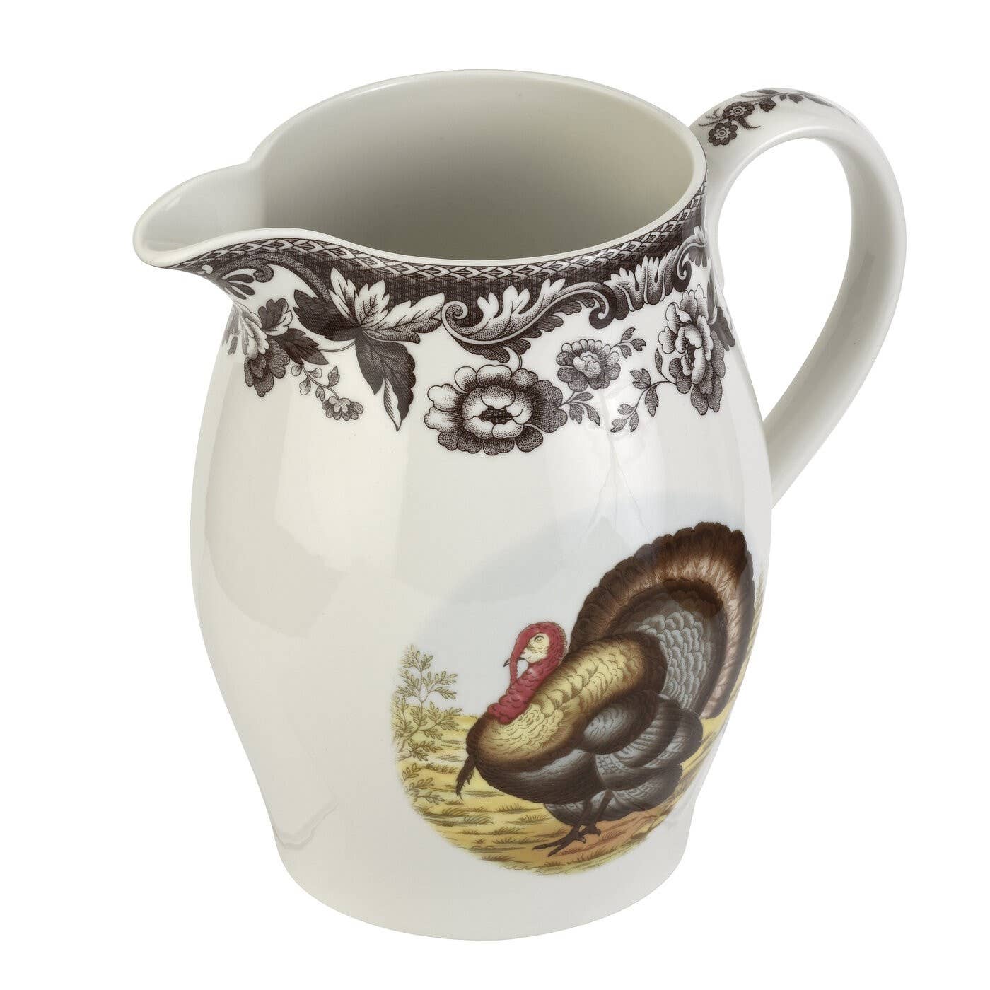 Spode Woodland Turkey 3.5 Pint Pitcher