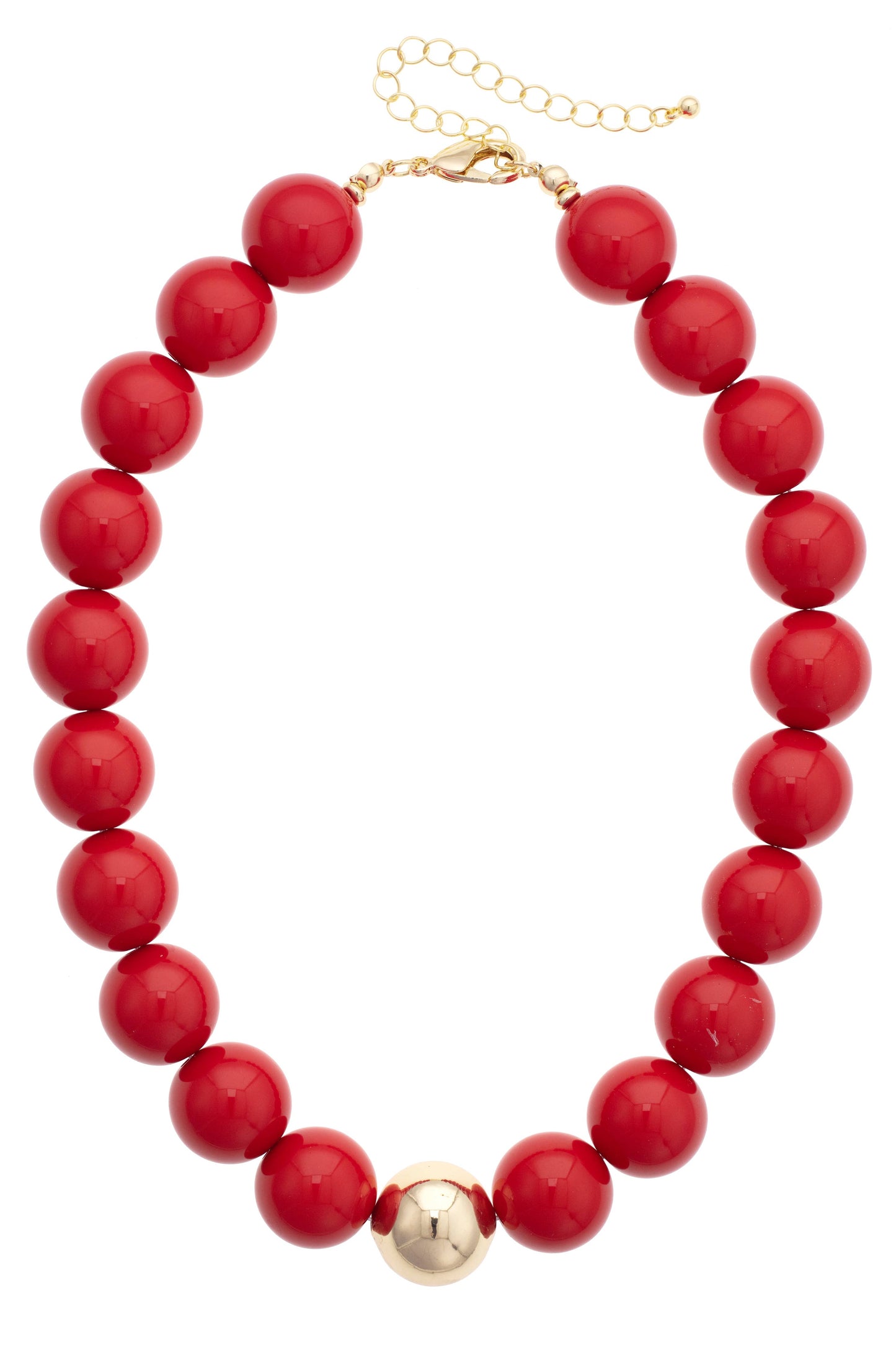 Marjorie Game Day Beaded Necklace