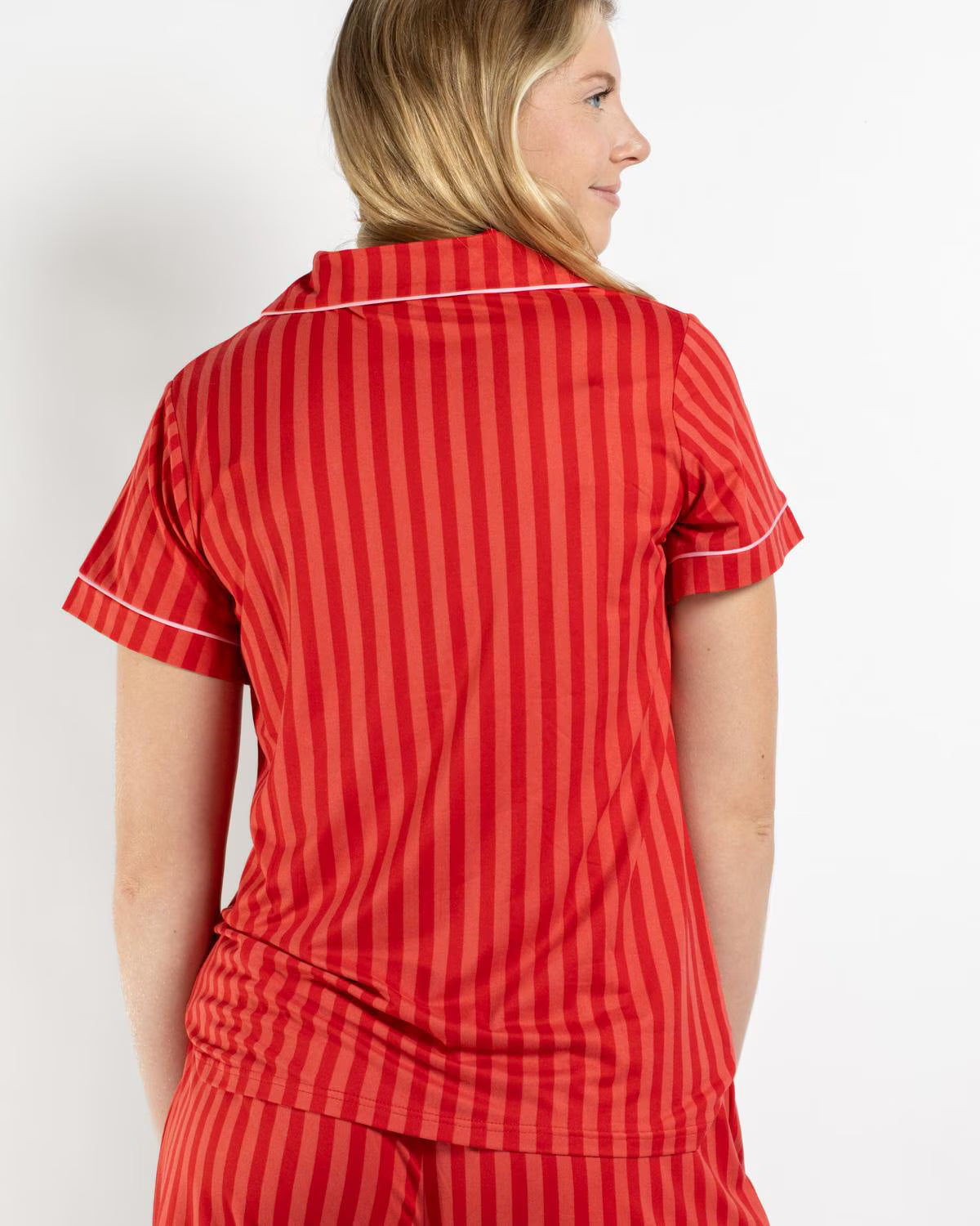 Carissa Stripe Sleep Set-Large