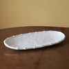 VIDA Bamboo Medium Oval Platter-White