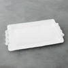 VIDA Bamboo Medium Rectangular Tray-White